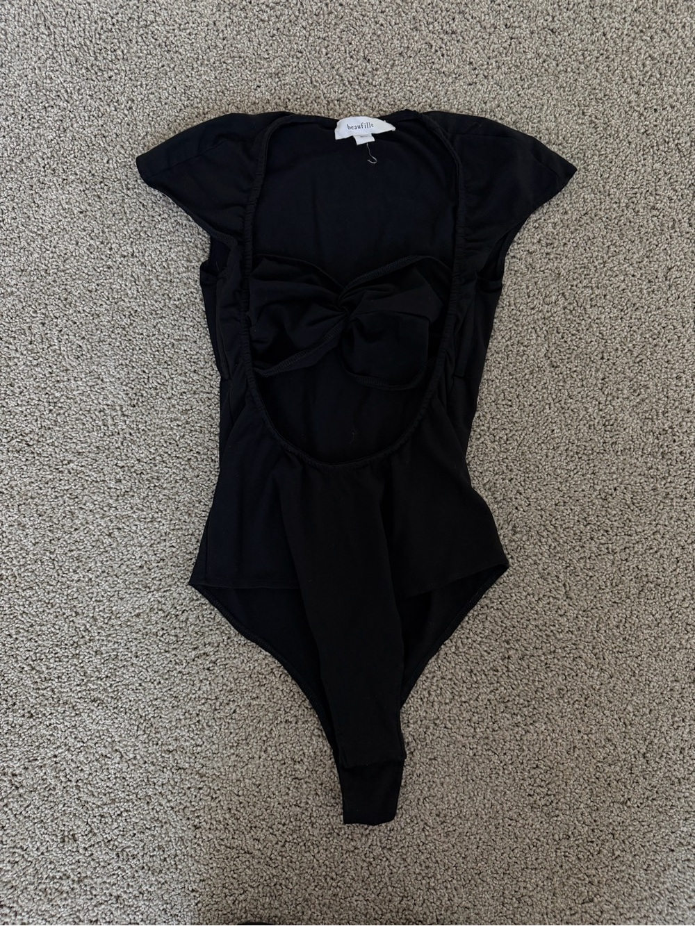 Beaufille Black Bodysuit - Picture 2 of 3